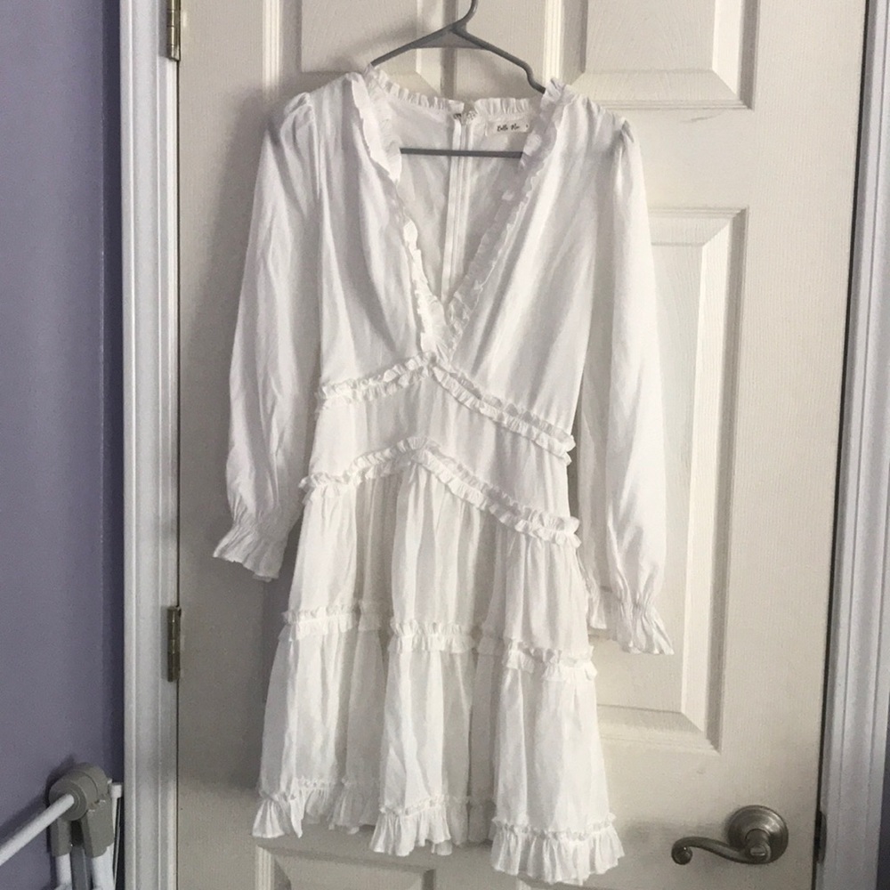 White Flowy Dress